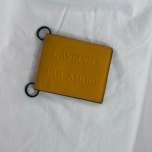 Gucci L'Aveugle Par Amour Embossed Leather Bifold Wallet